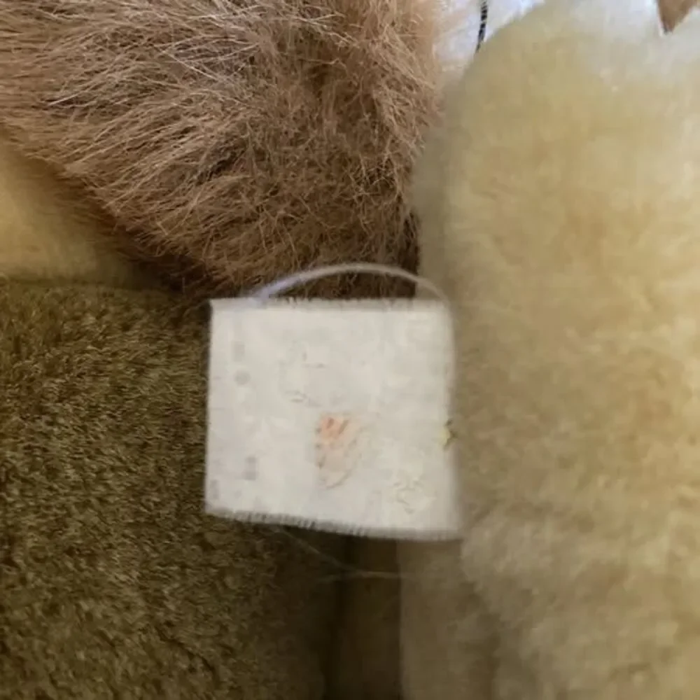 Vintage Stuffed Animal LION Plush Pillow 1998 TWIE Angel Toys Nursery Baby Set